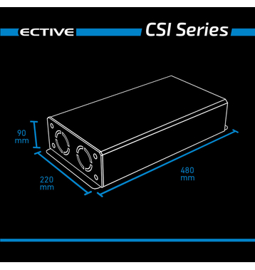 ECTIVE CSI 20 (CSI202) Sinus-Wechselrichter 2000W 12V