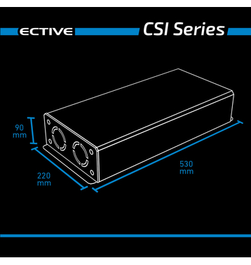 ECTIVE CSI 25 (CSI252) Sinus-Wechselrichter 2500W 12V