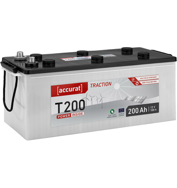 Accurat Traction T200 Versorgungsbatterie 200Ah