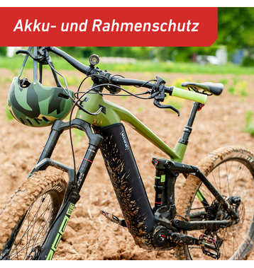 Accurat Bike Frame Protection I Rahmenschutz fr E-Bike Akkus I Schutzhlle mit 54cm & weier Naht