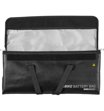 Accurat Bike Battery Bag feuerhemmende E-Bike Akku-Tasche (schwarz)