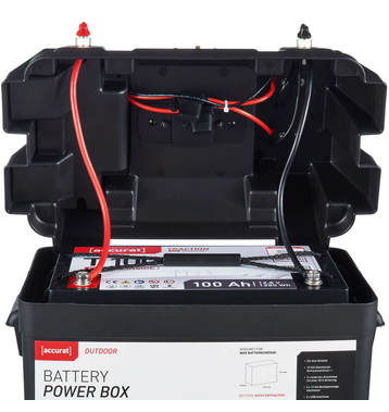 Accurat Outdoor Battery Power Box 12V Batteriebox