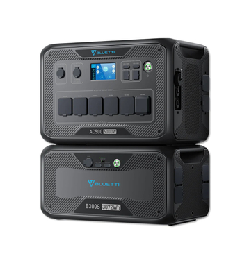 BLUETTI AC500+B300S Batteriespeicher 3072Wh 4500W Powerstation-Set