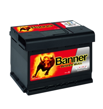 Banner P6340 Power Bull 63Ah Autobatterie