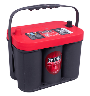 Autobatterie Halterung Aluminiumlegierung für Optima Batterien Rot