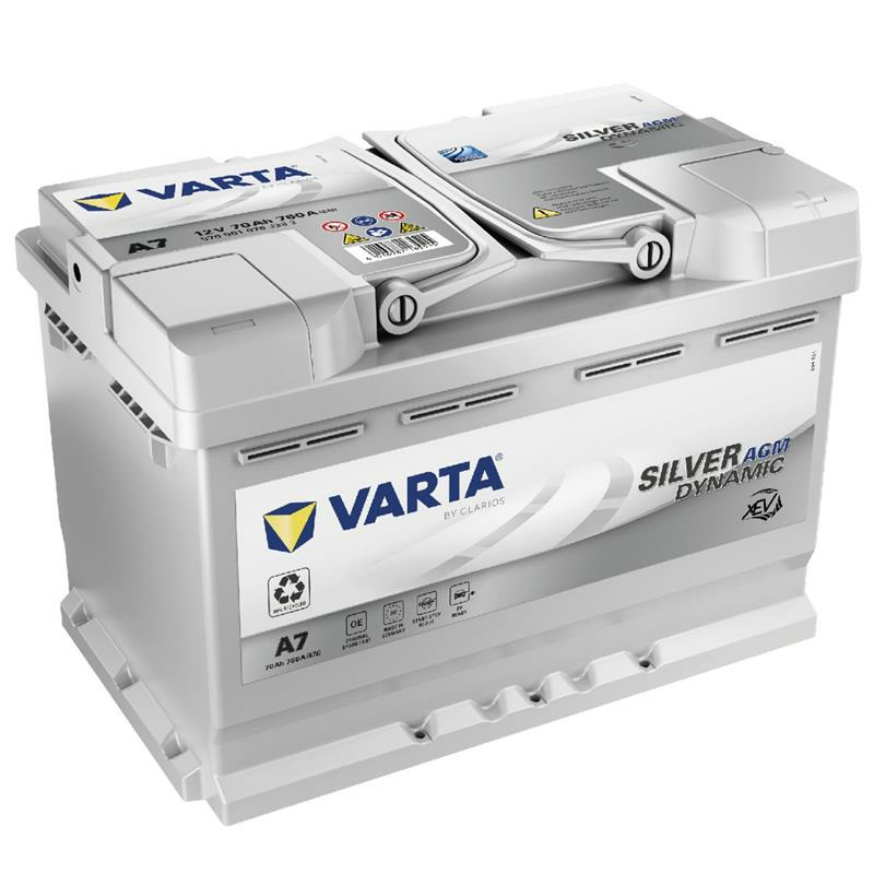 Autobatterie Varta Silver Dynamic AGM E39 70 Ah günstig kaufen bei HC  Hurricane