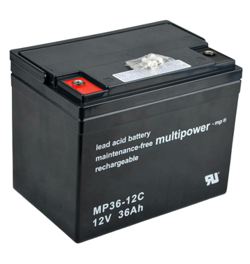 multipower MP36-12C 12V 36Ah Bleiakku Zyklentyp