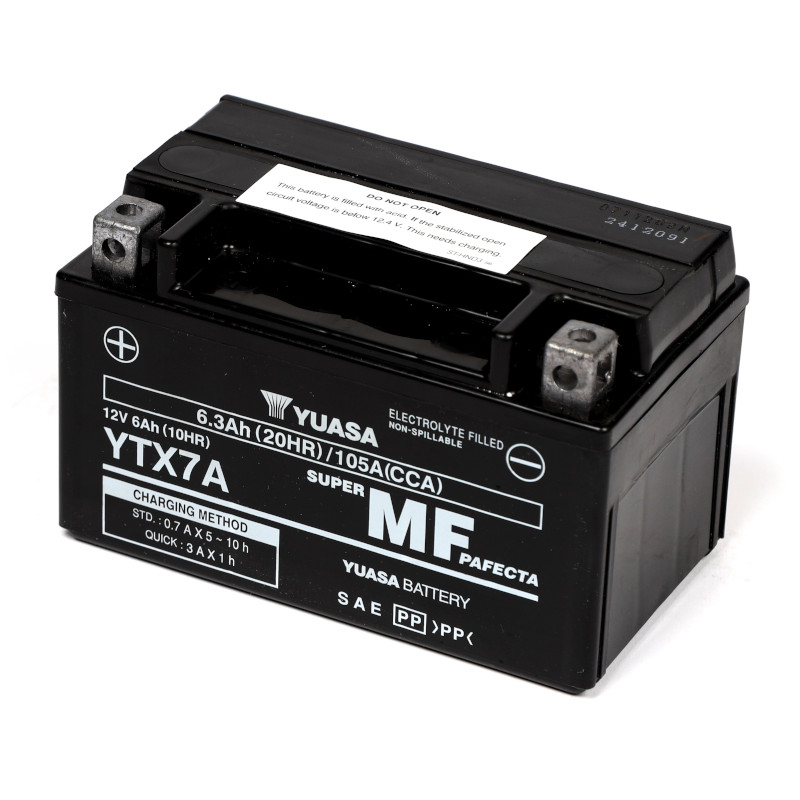 ▷ Yuasa YTX7A-BS AGM  Bateria moto 12V 6Ah ofertas