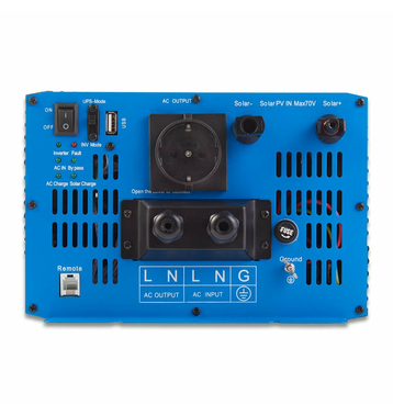 ECTIVE SSI 154 1500W/24V Sinus-Wechselrichter mit MPPT-Laderegler, Ladegert, NVS- und USV-Funktion (gebraucht, Zustand gut)
