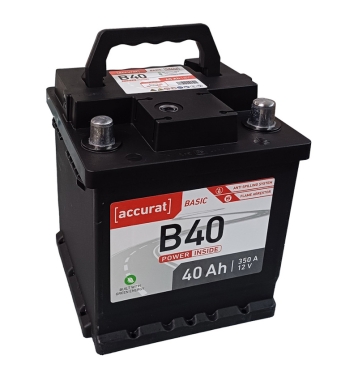 Accurat Basic B40 Autobatterie 40Ah