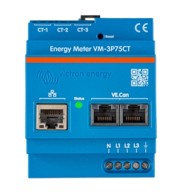 Victron Energy Meter VM-3P75CT Energiezhler 3 Phasen...